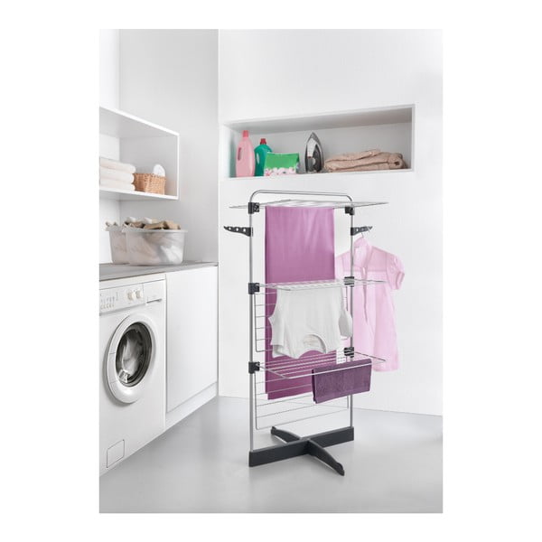 Uscător de rufe gri/argintiu 22 m Thunder – Metaltex-image-3