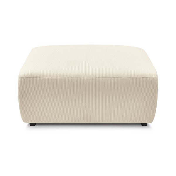 Puf din reiat Bobochic Paris Envy, crem-image-3