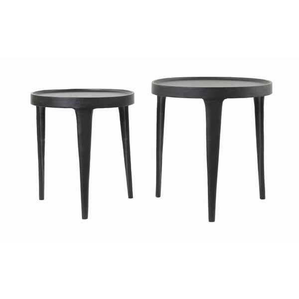 Măsuțe auxiliare 2 buc. rotunde ø 43 cm Tobias – Light & Living