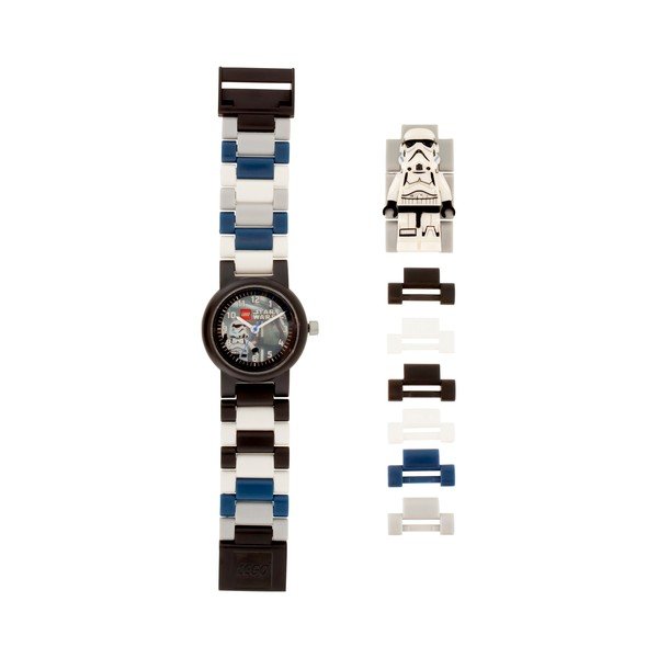Ceas de mână LEGO® Star Wars Stormtrooper, alb - negru-image-1