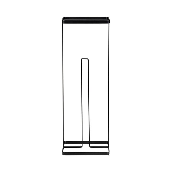 Suport pentru hârtie igienică Wenko Gissi, negru-image-1