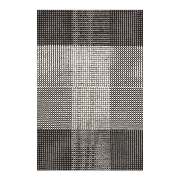 Covor de lână țesut manual Linie Design Genova, 50 x 80 cm, gri
