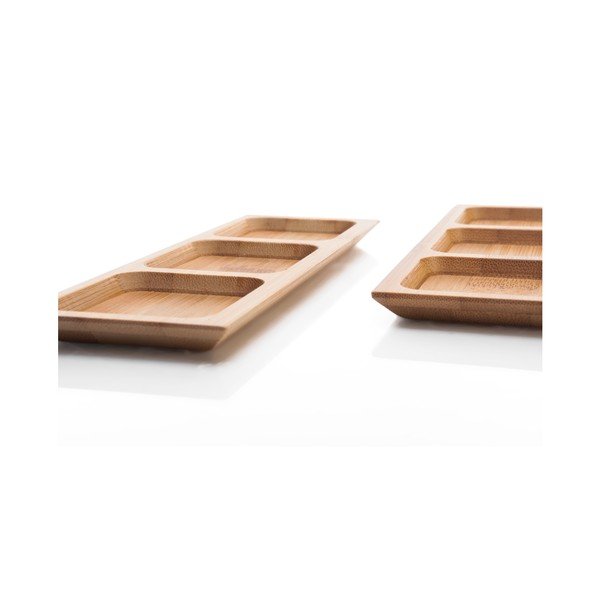Set 2 boluri servire din bambus Bambum Almeria, 18 cm-image-2