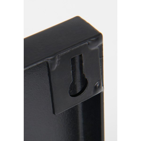 Suport pentru pahare de vin negru de montat pe perete Gianni – Jotex-image-3