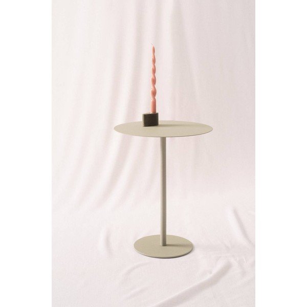 Măsuță auxiliară rotundă din metal ø 40 cm Heby – Jotex-image-1
