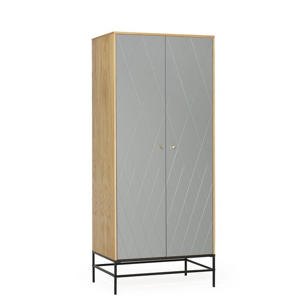 Dulap Woodman Mia, gri-image-3