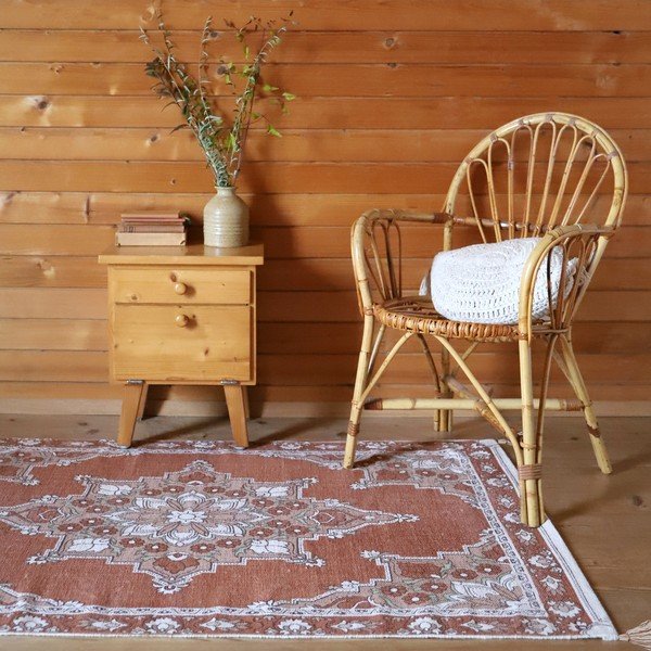 Covor pentru copii portocaliu 100x150 cm Lalitha – Nattiot-image-3