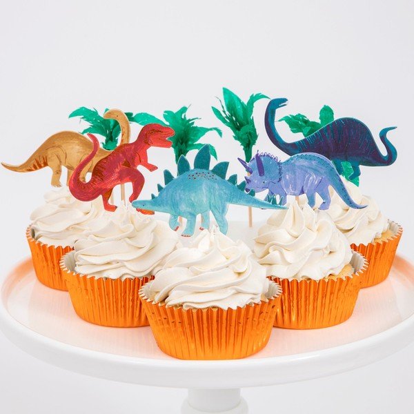 Coșulețe pentru brioșe 24 buc. din hârtie Dinosaur Kingdom – Meri Meri-image-2
