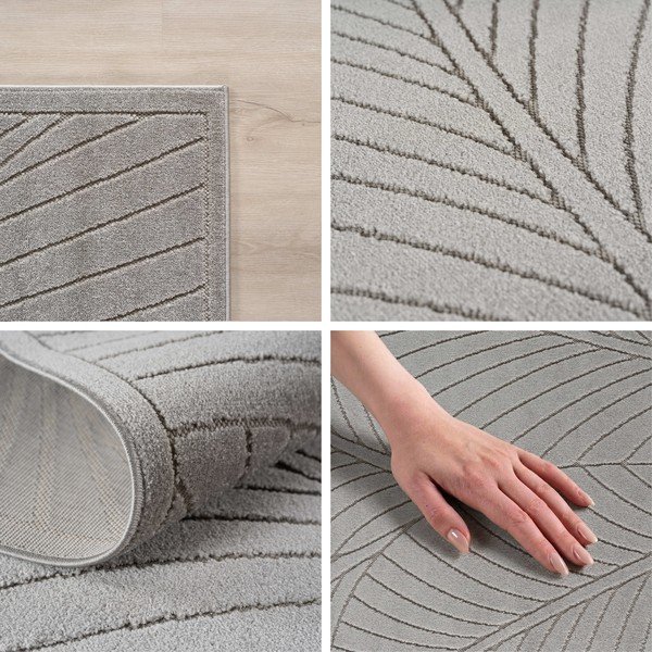 Covor tip traversă pentru interior și exterior argintiu 80x250 cm Nova 1203 – Ayyildiz Carpets-image-2