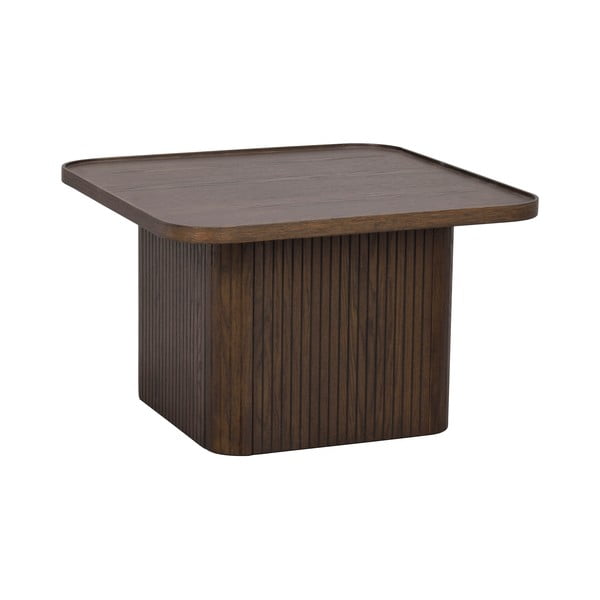 Măsuță de cafea maro închis cu aspect de lemn de stejar ø 60 cm Sullivan – Rowico-image-2