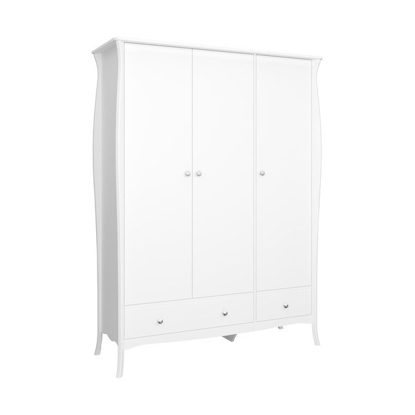 Șifonier alb 143x192 cm Baroque - Tvilum-image-2