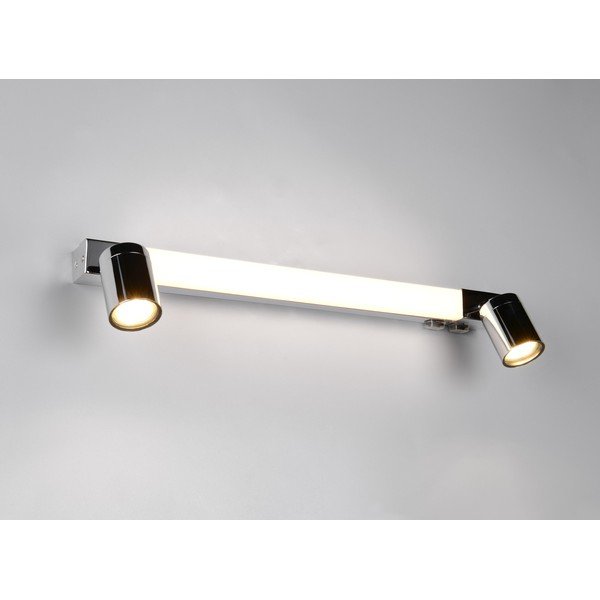 Aplică de perete argintiu-lucios LED Enrico – Trio-image-1