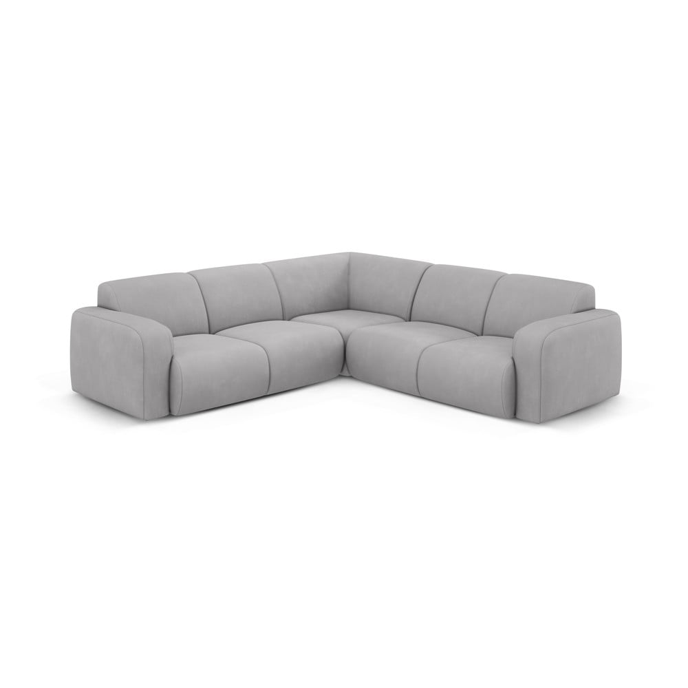 Colțar gri deschis (cu colț variabil/în formă de ”L”) Molino – Micadoni Home