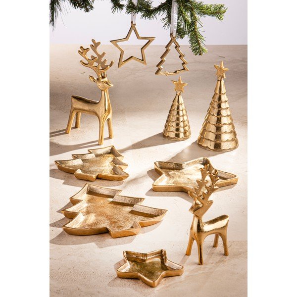 Figurină de Crăciun din metal (înălțime 16 cm) Noelle Christmas Tree – Ladelle-image-3