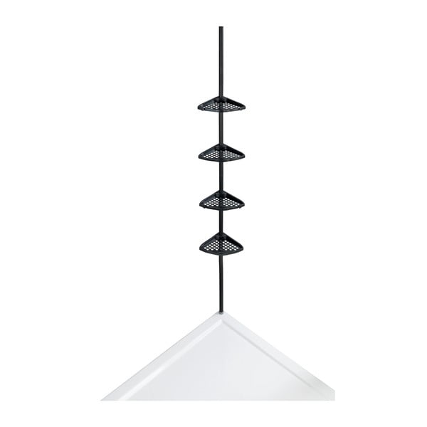 Raft pentru baie negru de colț telescopic Opal – Allstar-image-4