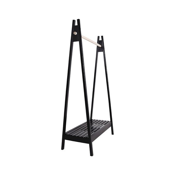 Cuier din lemn House Nordic Torino, negru-image-1