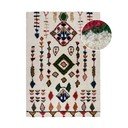 Covor crem țesut manual din lână 160x230 cm Moroccan Fes – Flair Rugs