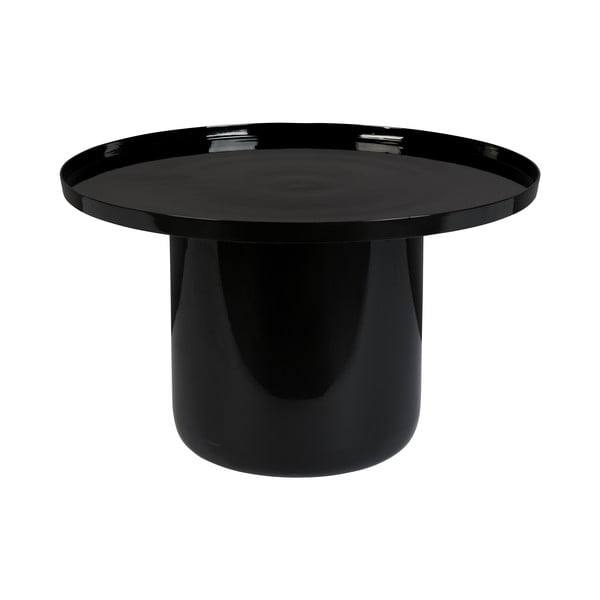 Măsuță de cafea Zuiver Shiny Bomb, ø 67 cm, negru