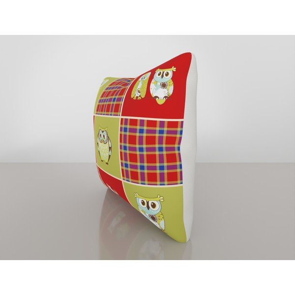 Față de pernă cu amestec din bumbac Vitaus Bunna, 43 x 43 cm-image-2