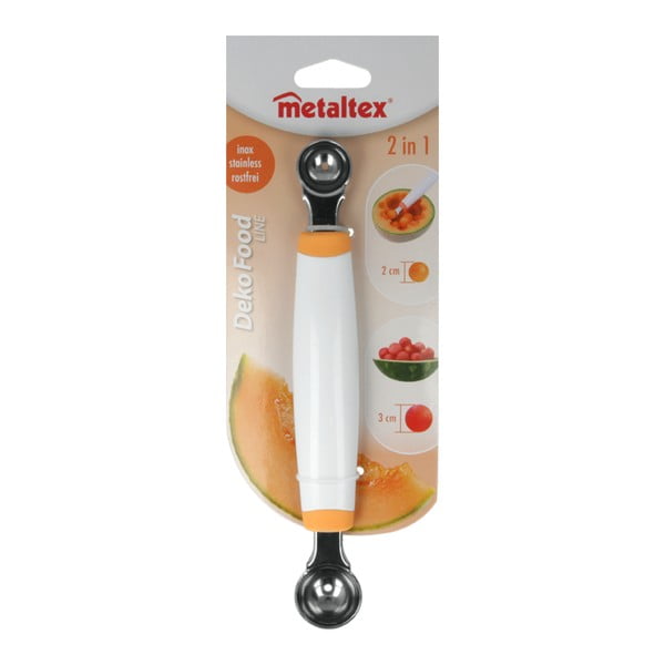 Tăietor pepene galben în formă de cupă Metaltex Melon, lungime 22 cm-image-4