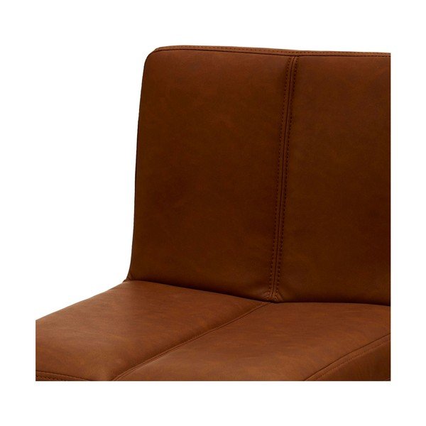 Scaune de bar maro coniac rotative 2 buc. 88 cm Coco – Furnhouse-image-3