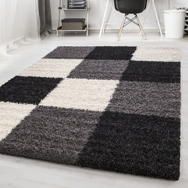 Covor negru-alb 160x230 cm Life – Ayyildiz Carpets-image-1
