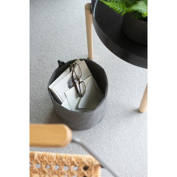 Coș de depozitare din material textil ø 20x20 cm Soft Storage – Bigso-image-1