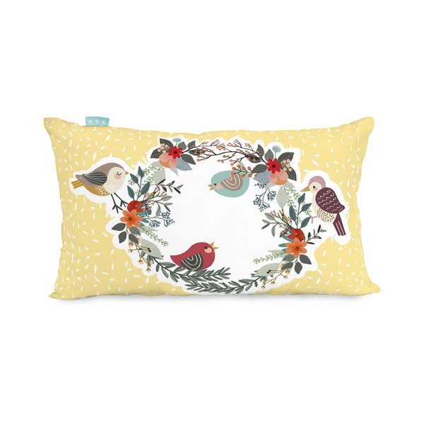 Față de pernă din bumbac cu 2 fețe Moshi Moshi Harvestwood, 50 x 30 cm-image-1