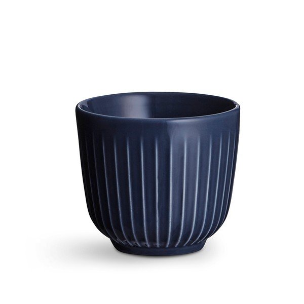 Cană din porțelan Kähler Design Hammershoi, 200 ml, albastru închis