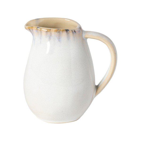 Latieră albă din gresie ceramică 200 ml Brisa – Costa Nova