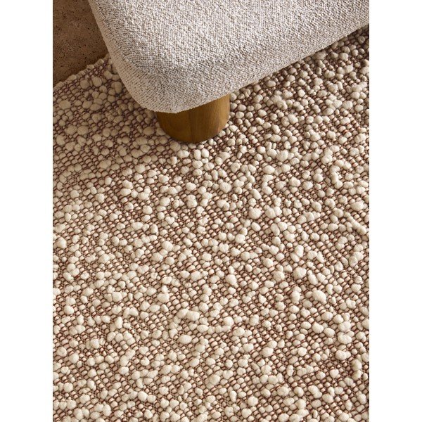 Covor gri țesut manual din amestesc de lână 120x170 cm Claude – MADE-image-3