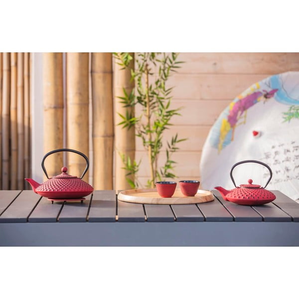 Suport din fontă albastru pentru ceainic , ⌀ 13,4 cm Jing - Bredemeijer -image-1