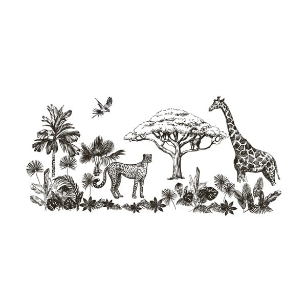 Autocolante decorative pentru perete Ambiance Savanna-image-1