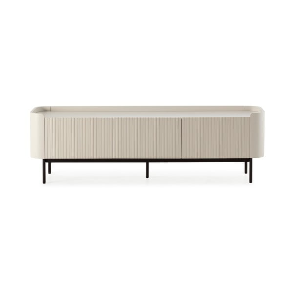 Comodă TV crem 180x55x40 cm Willa – MOME
