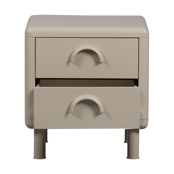 Noptieră bej din metal Rune – WOOOD-image-3