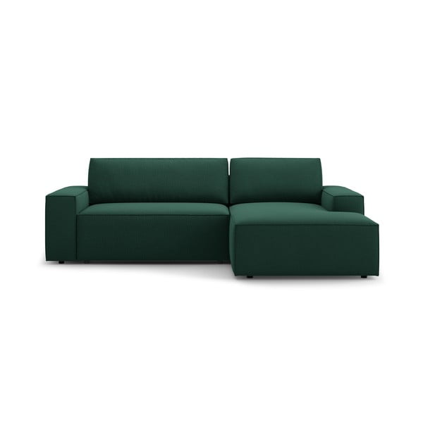 Colțar verde extensibil (cu colț pe partea dreaptă) Jodie – Micadoni Home