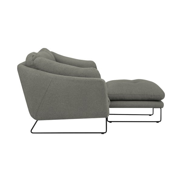 Set canapea cu puf Windsor & Co Sofas Comet, gri - verde-image-2