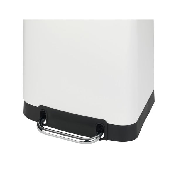 Coș de gunoi Wenko, 30 l, alb-image-4