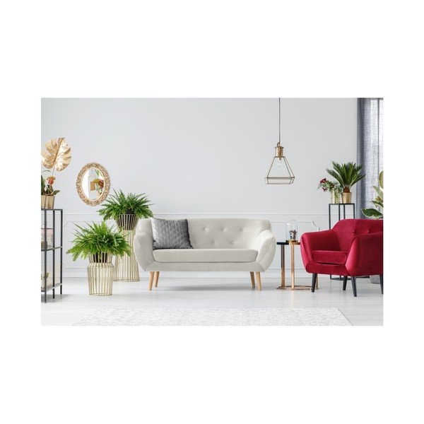 Canapea cu 2 locuri Mazzini Sofas AMELIE, crem-image-2
