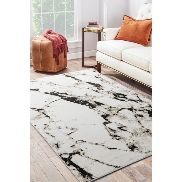 Covor alb 133x190 cm Soft – FD-image-1