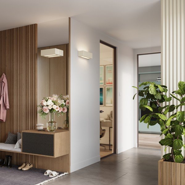 Aplică de perete bej din ceramică Rivena – Sollux-image-2