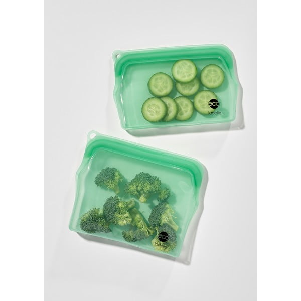Săculeț de silicon pentru gustări Eco - Ladelle-image-2