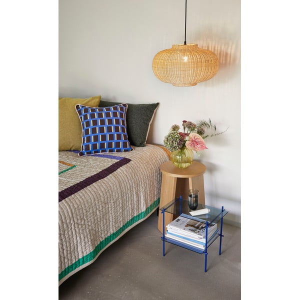 Măsuță auxiliară cu blat din sticlă Niche – Hübsch-image-3