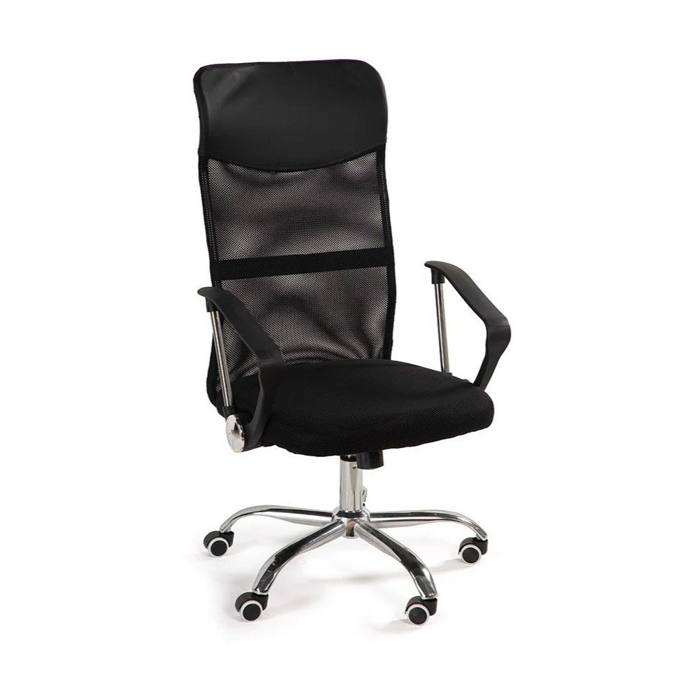 Scaun de birou negru tapițat Arco – Bonami Essentials