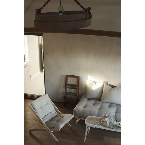 Fotoliu pliabil Karup Design Boogie Raw/Natural-image-1