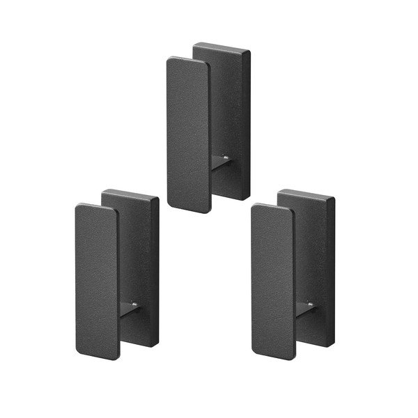 Cârlige negre 3 buc. de montat pe perete din metal Tower – YAMAZAKI