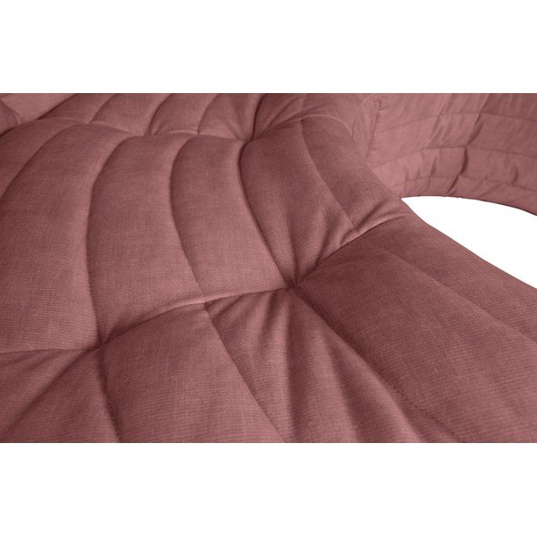 Colțar roz deschis cu tapițerie din catifea (colț variabil) Bag – WOOOD-image-1