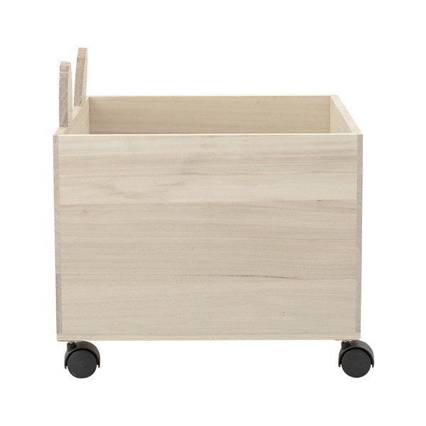 Cutie depozitare din lemn pe roți pentru jucării Bloomingville Storage Bear-image-2