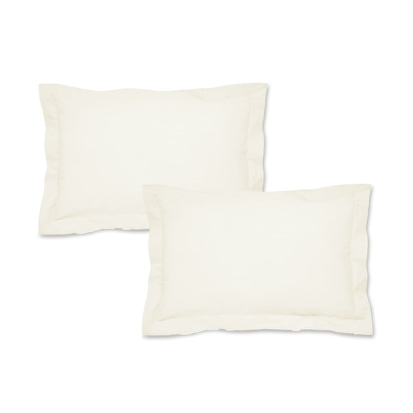 Fețe de pernă 2 buc. din bumbac percale 50x75 cm Easy Iron Percale – Catherine Lansfield
