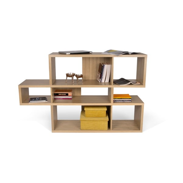 Bibliotecă TemaHome London, 34 x 100 cm, maro-image-4